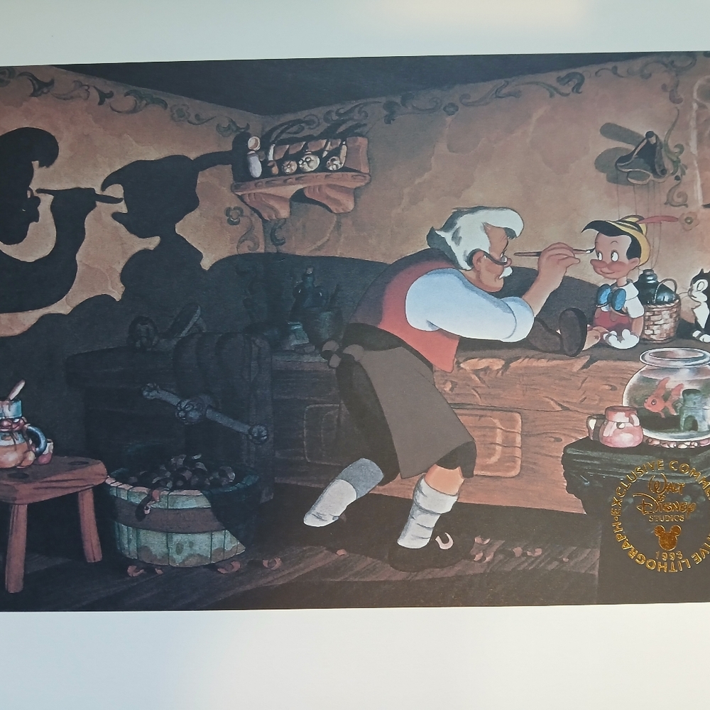 Disney Pinocchio Animation Art Print - Picture 6 of 13